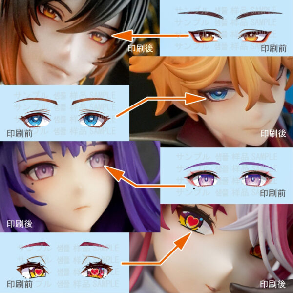 オーダーデカール作成（はがきサイズ：100mm×148mm）