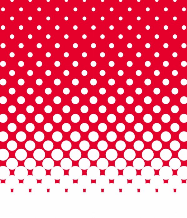 アクリル背景ボード（Transparent dot pattern with RD／ドット　赤）　No.67