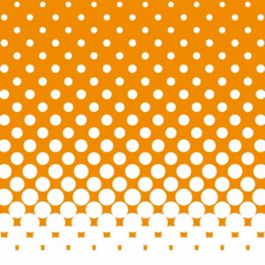 アクリル背景ボード（Transparent dot pattern with OR／ドット　橙）　No.68