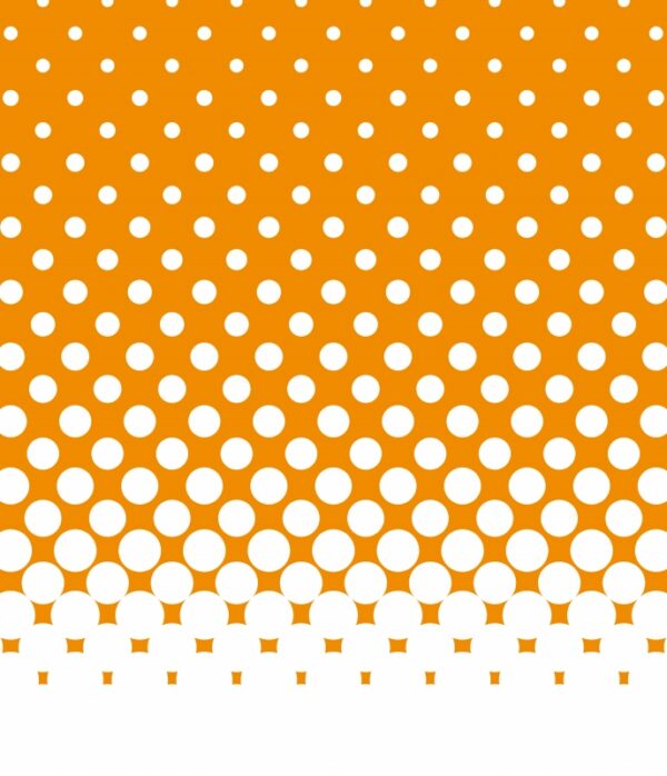 アクリル背景ボード（Transparent dot pattern with OR／ドット　橙）　No.68