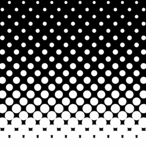 アクリル背景ボード（Transparent dot pattern with BL／ドット　黒）　No.71