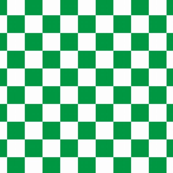 アクリル床ボード（Chequered GR and WH／市松模様　緑）　No.11