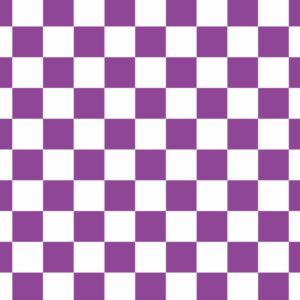 アクリル床ボード（Chequered PL and WH／市松模様　紫）　No.13