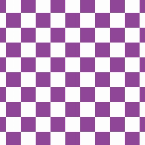 アクリル床ボード（Chequered PL and WH／市松模様　紫）　No.13