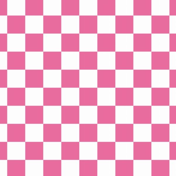 アクリル床ボード（Chequered PK and WH／市松模様　桃）　No.14