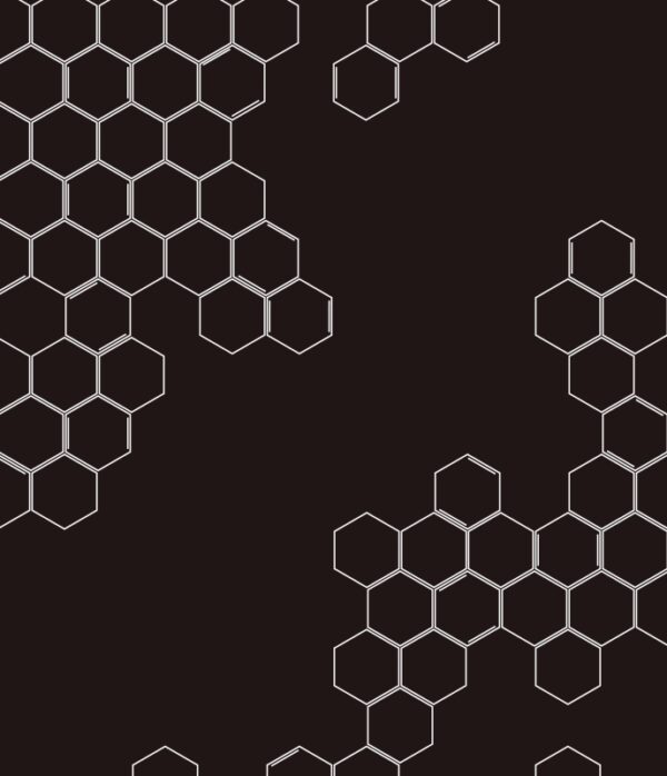 アクリル背景ボード（HEXCORE ／鋼機六角核　02 ）　No.53