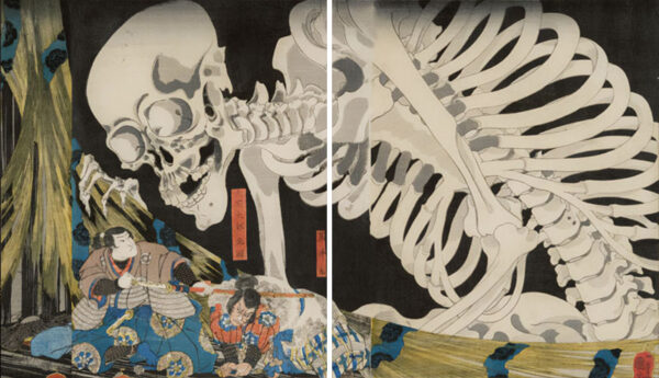 アクリル背景ボード（Takiyasha the Witch and the Skeleton Spectre／相馬の古内裏）　No.105