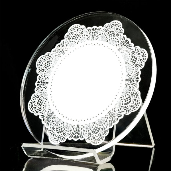 Midnight Lace White（ミッドナイト ホワイト）　No.310　直径１０ｃｍ×厚さ５ｍｍ