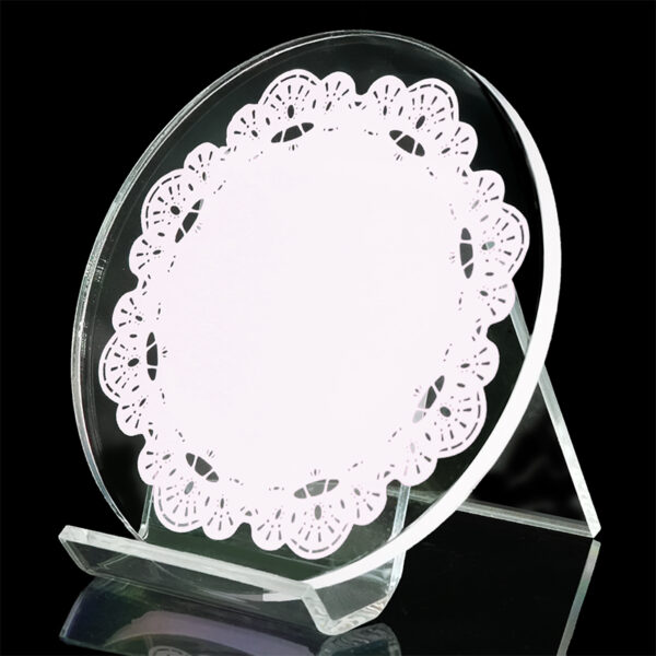 Afternoon Lace baby Pink（アフタヌーンレース ベビーピンク）　No.308　直径１０ｃｍ×厚さ５ｍｍ
