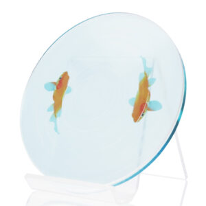 金魚　No.302　直径１０ｃｍ×厚さ５ｍｍ